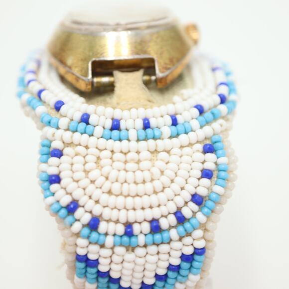 Vintage Timex Mechanical Womens Wind Up Watch Gold Bronze Tone w New Battery - Picture 10 of 16